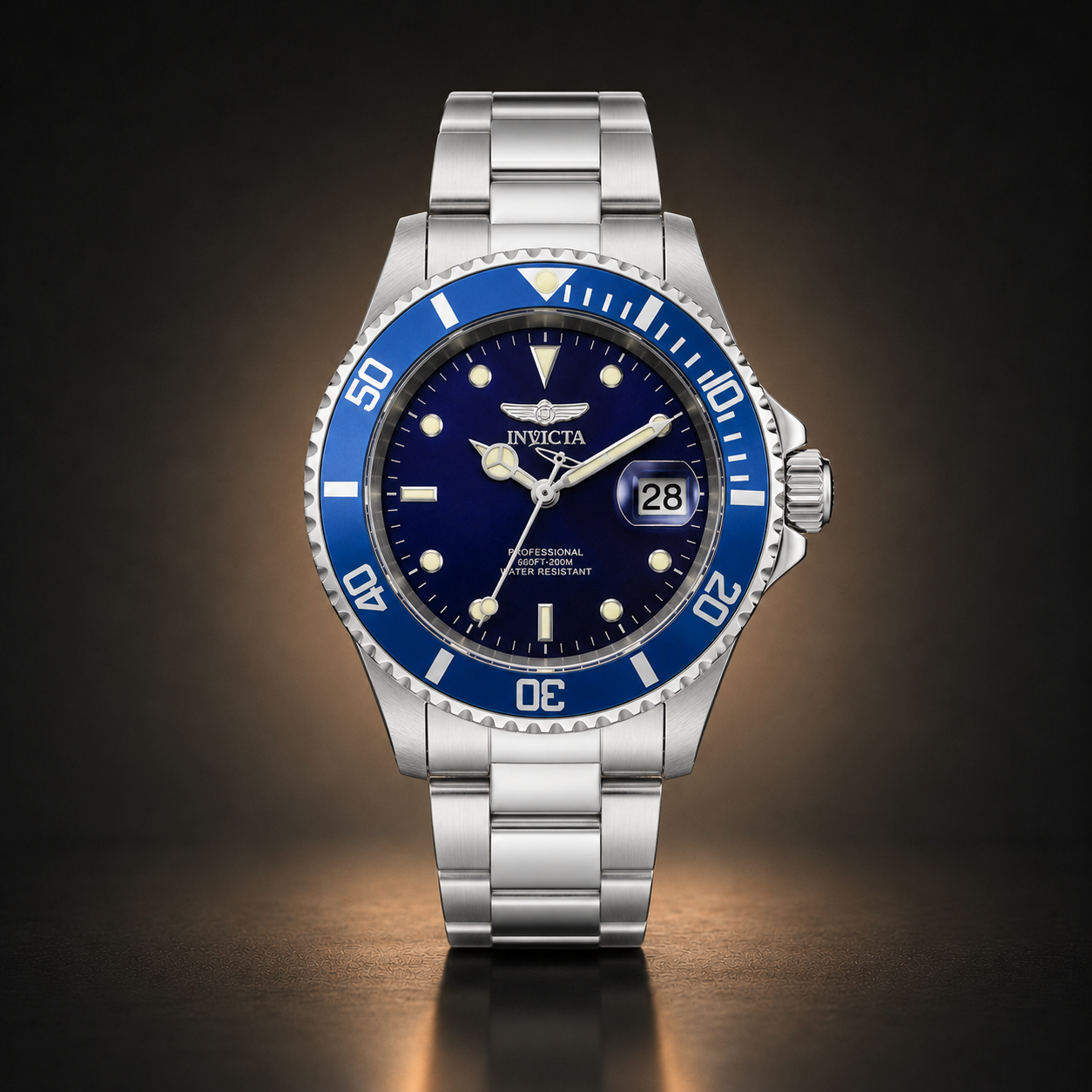 INVICTA PRO DIVER - 40MM (Esfera Negra/Bisel Azul)